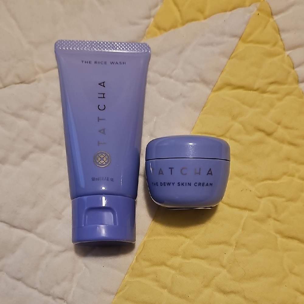 Tatcha Skincare Duo in Soft Purple
